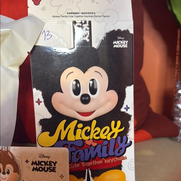 Confirmed -Chip. Disney Mickey Mouse - Chip Keychain Labubu - Picture 8 of 8